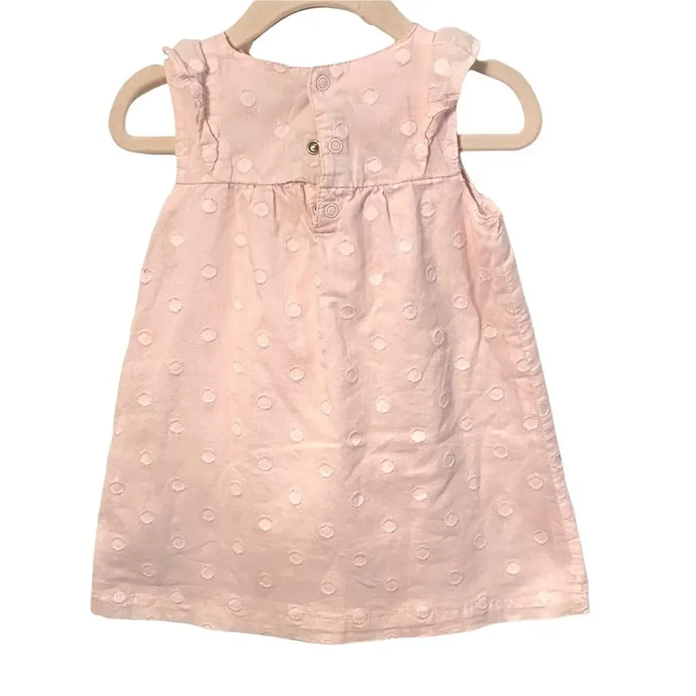 Little girls Spring dresses 2pc lot bundle 12m